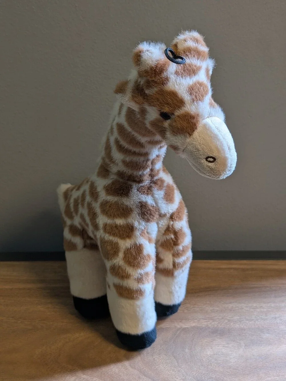 Fluff & Tuff Nelly Giraffe Durable Squeaker Medium Dog Toy 13